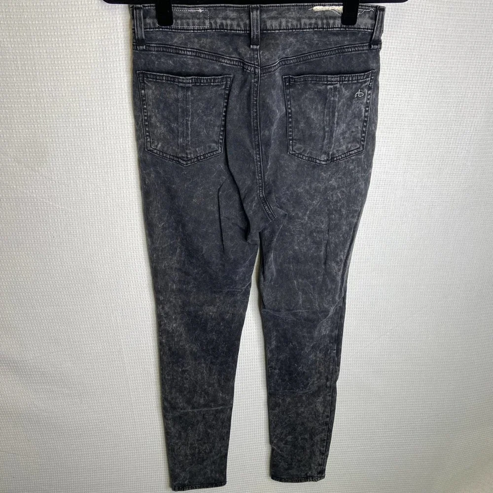 Rag & Bone‎ | Acid Black Wash skinny Jeans 29